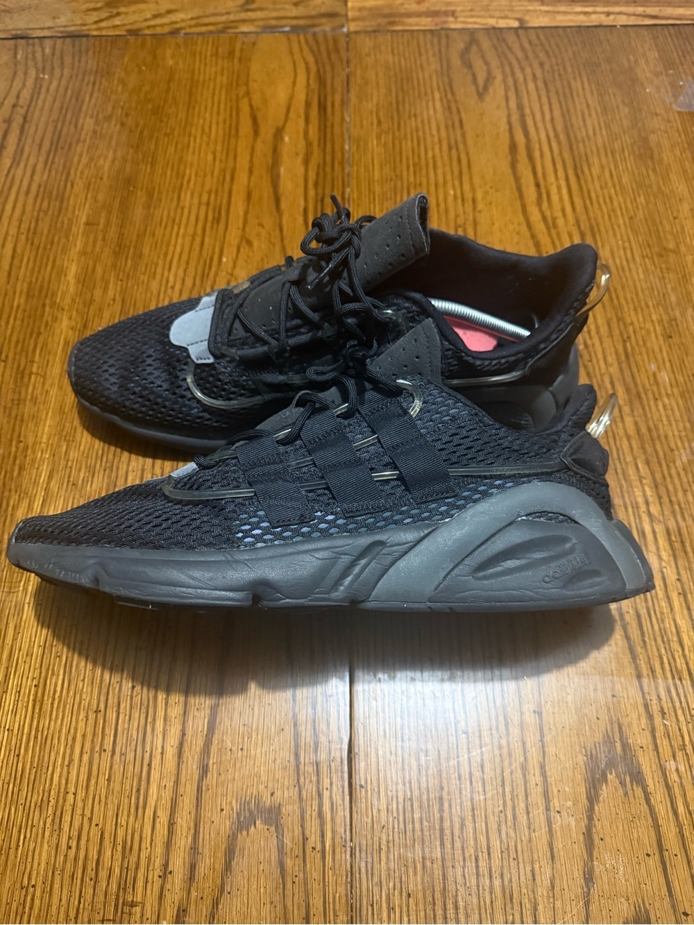 Men’s Adidas Black Mesh Low-Top Sneakers
